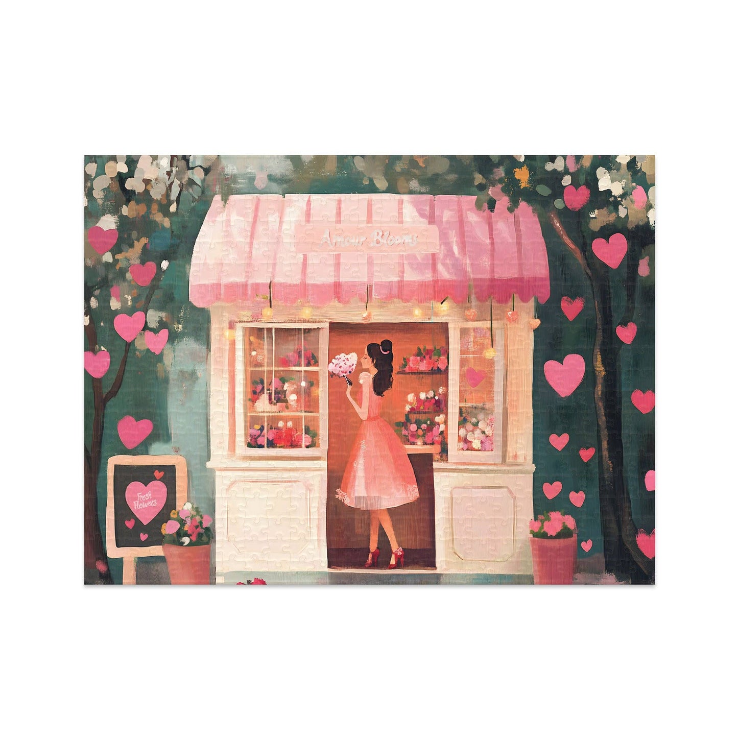 Hearts in Bloom Puzzle
