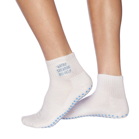Souls. Maybe Swearing Will Help Grip Socks