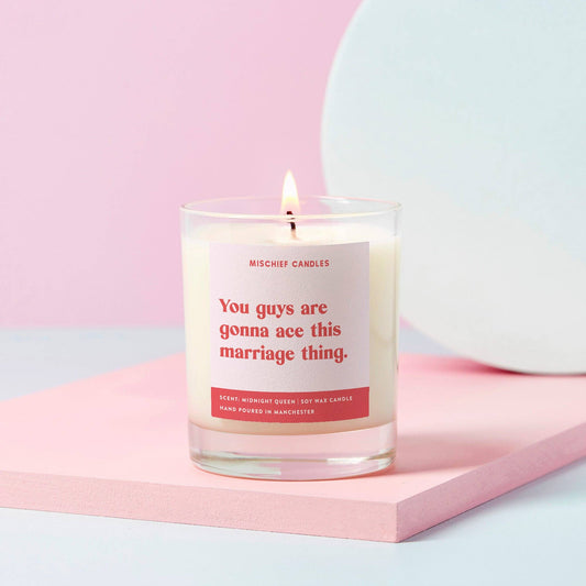 Ace This Marriage Thing Candle