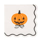 Pumpkin Bow Cocktail Napkin 24 ct