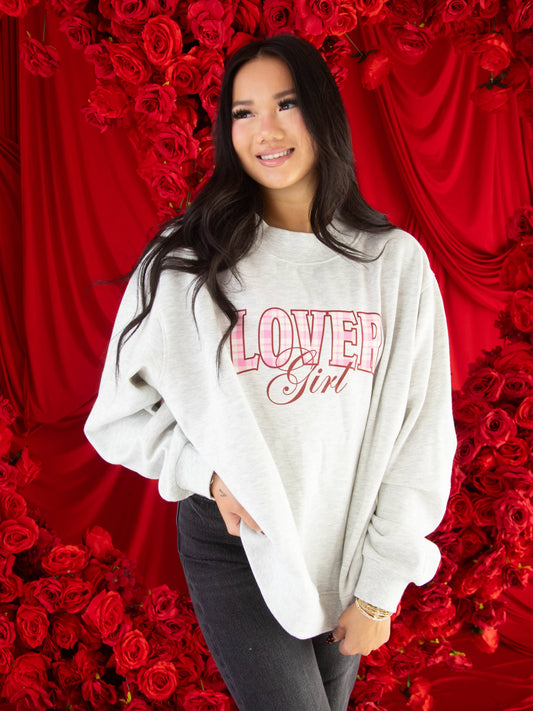 Friday + Saturday Lover Girl Mockneck