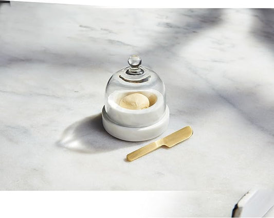 Mudpie Marble Butter Dish