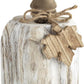Mudpie Medium Wood Baluster Pumpkin