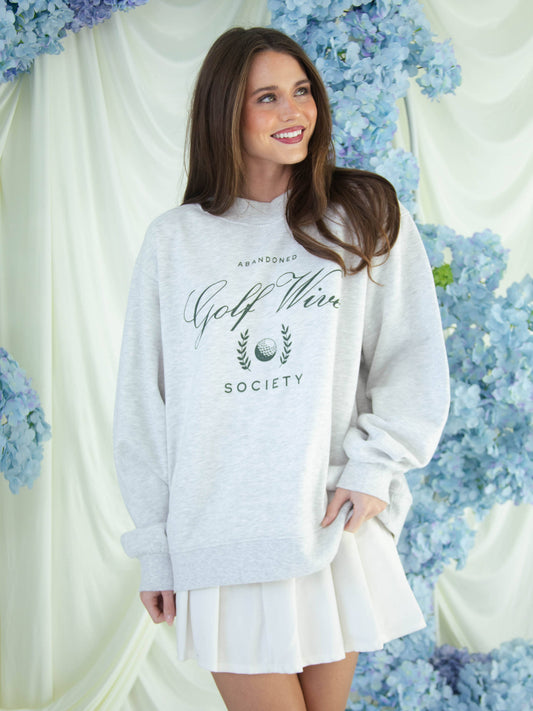 Friday + Saturday Golf Wives Mockneck