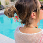 Cherry Eclectic Claw Clip