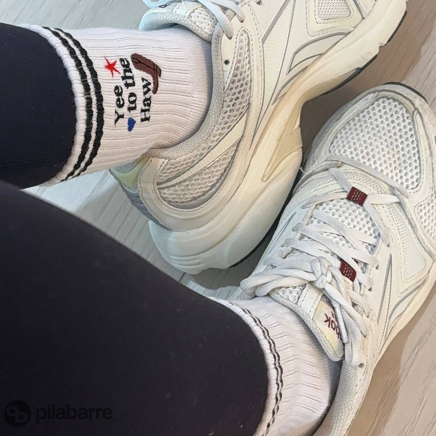 Yee To The Haw Grip Socks