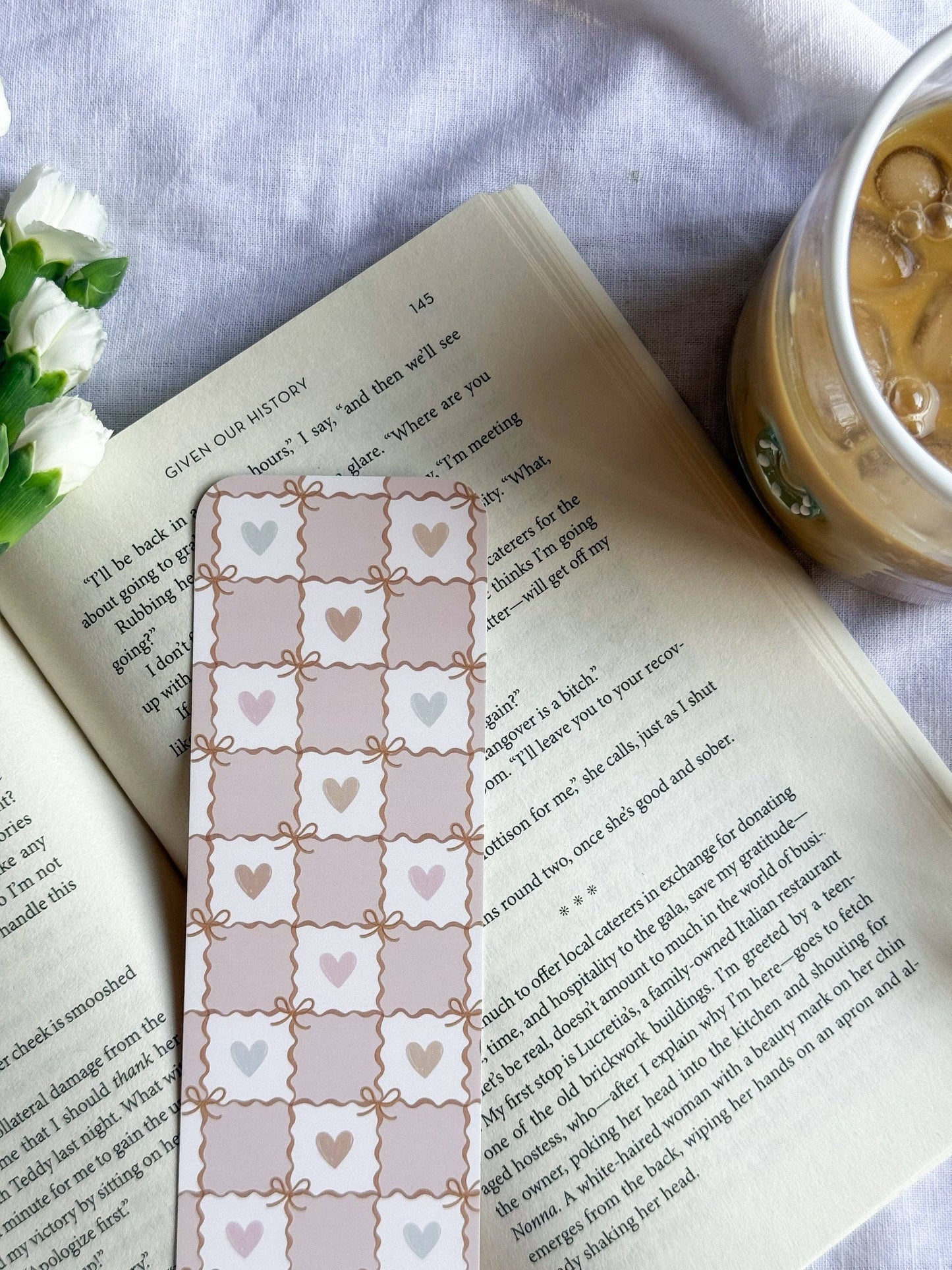 Stitched With Love Bookmark: No