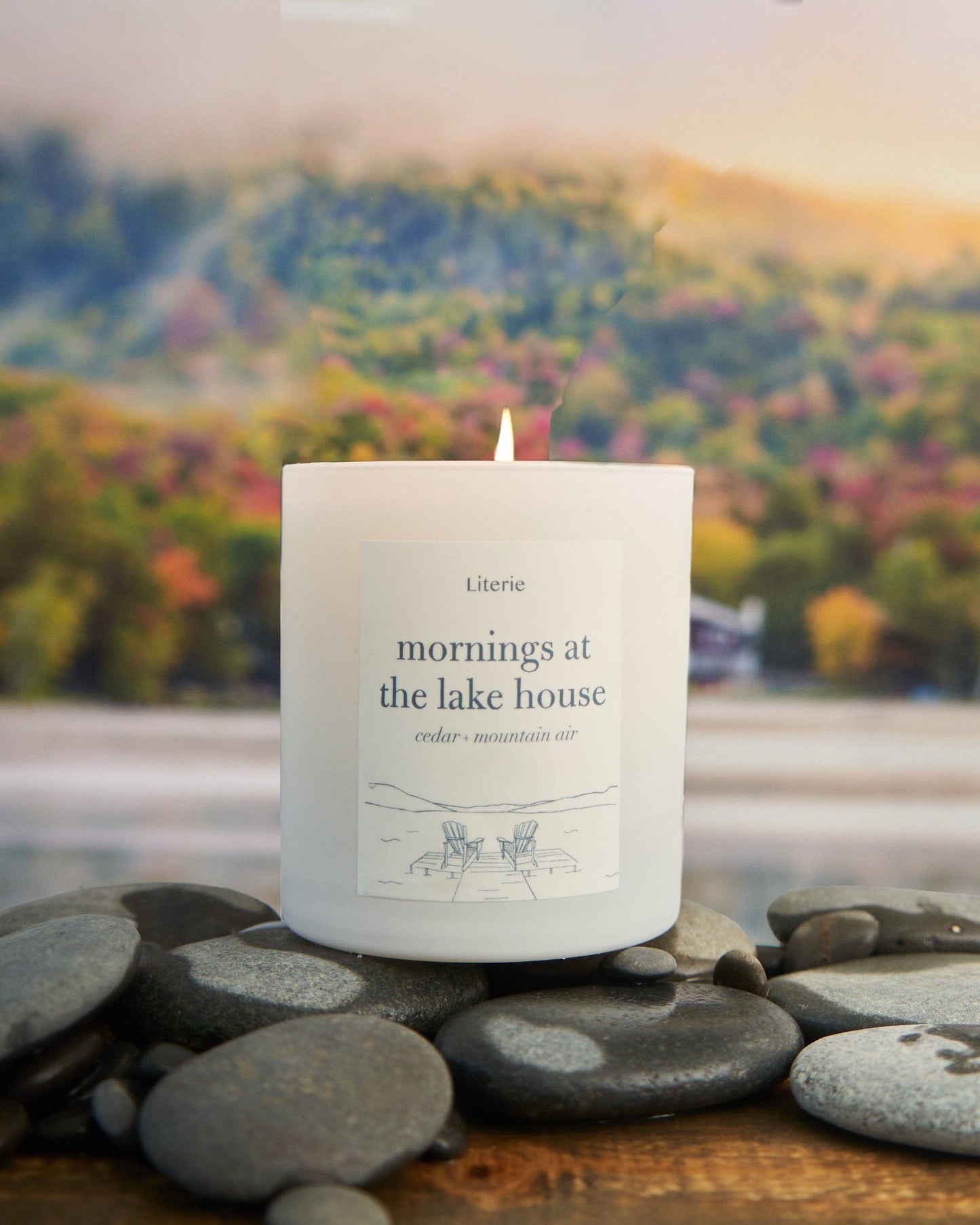 Mornings at the Lake House Candle