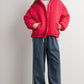 Side Stripe Wide Leg Denim Pants