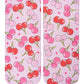 Living Royal Cherry Print Ankle Socks