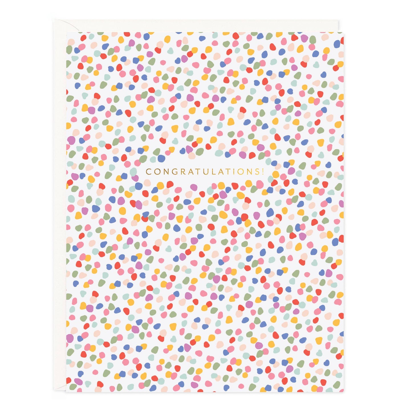 Dots Congrats Greeting Card