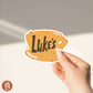 Luke's Diner Sticker | Gilmore Girls Inspired