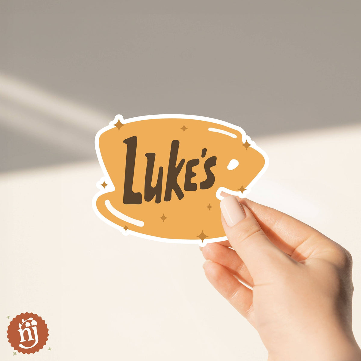Luke's Diner Sticker | Gilmore Girls Inspired
