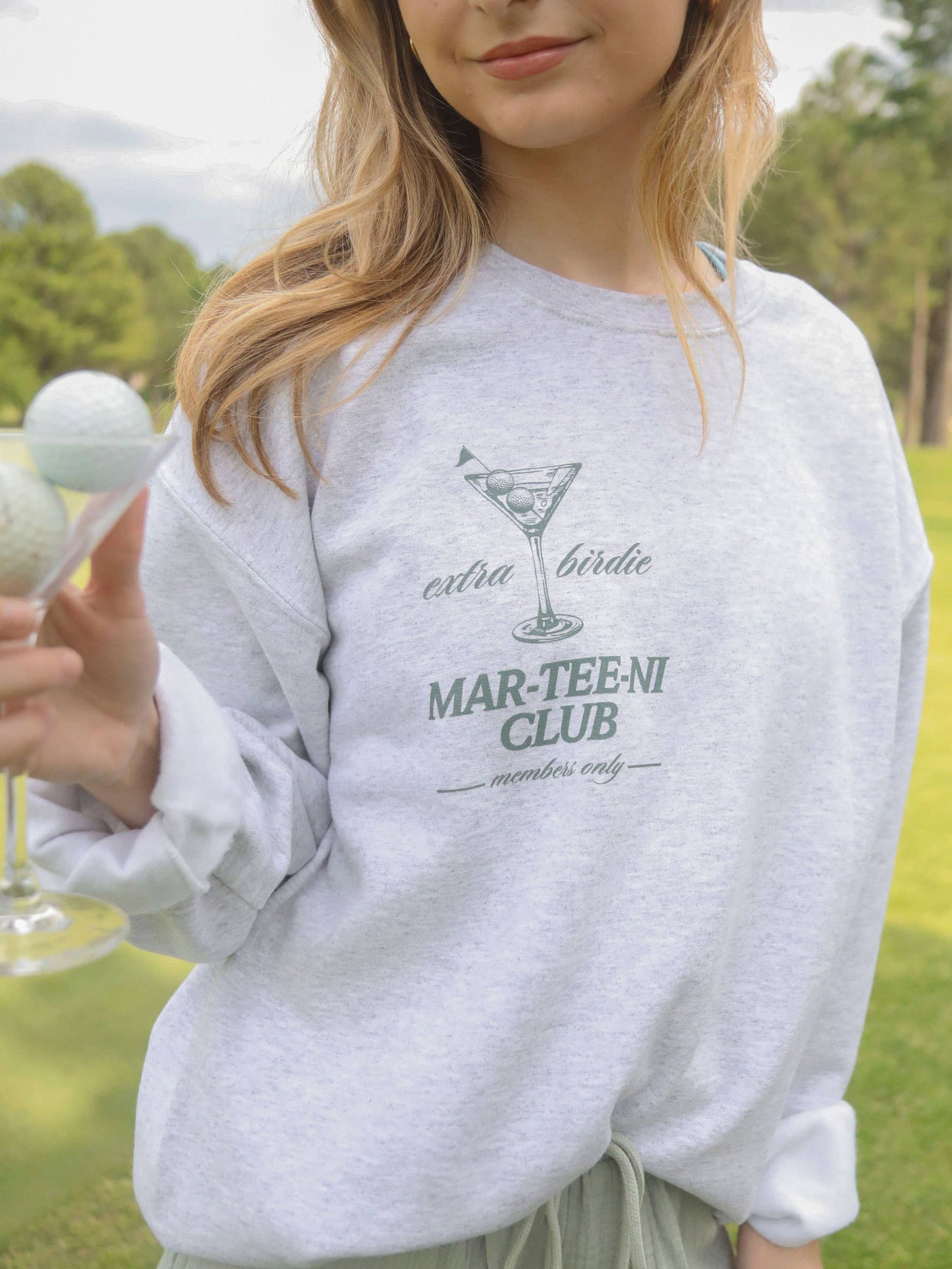 Friday + Saturday Mar TEE Ni Club Sweatshirt