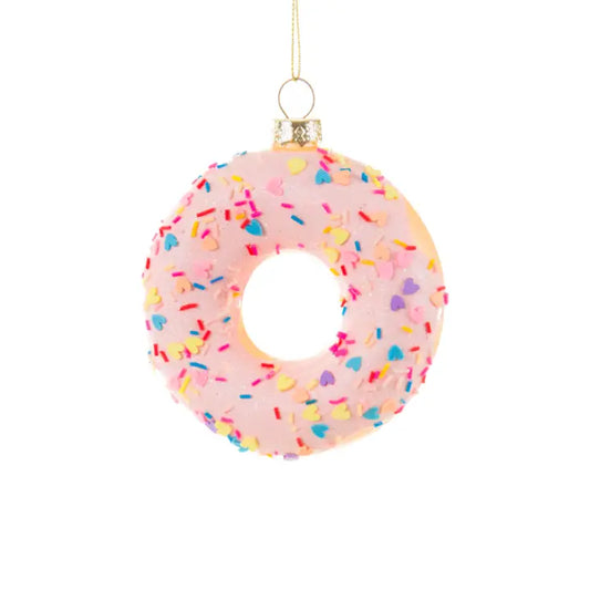 Beige Donut Ornament