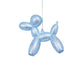 Blue Balloon Poodle Ornament