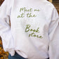 Friday + Saturday Meet Me At The Bookstore Sweatshirt