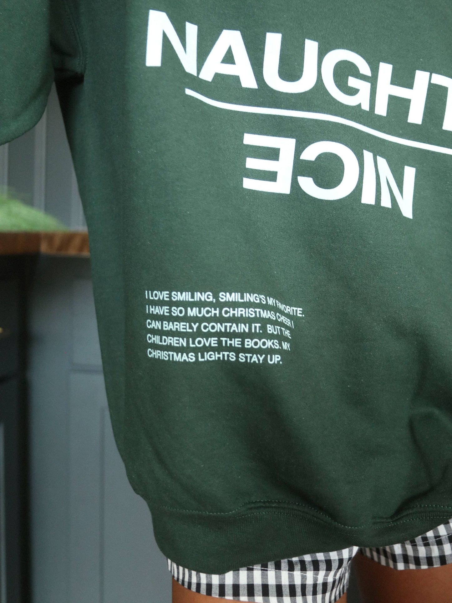 Friday + Saturday Naughty and Nice Sweatshirt