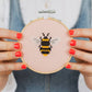Beginner Bumble Bee Cross Stitch Kit