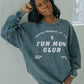 Friday + Saturday Fun Mom Club Corded Sweatshirt