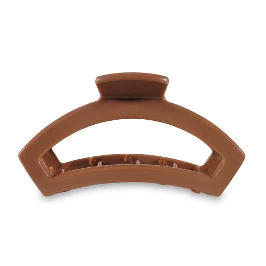 Teleties Open Caramel Large Hair Clip