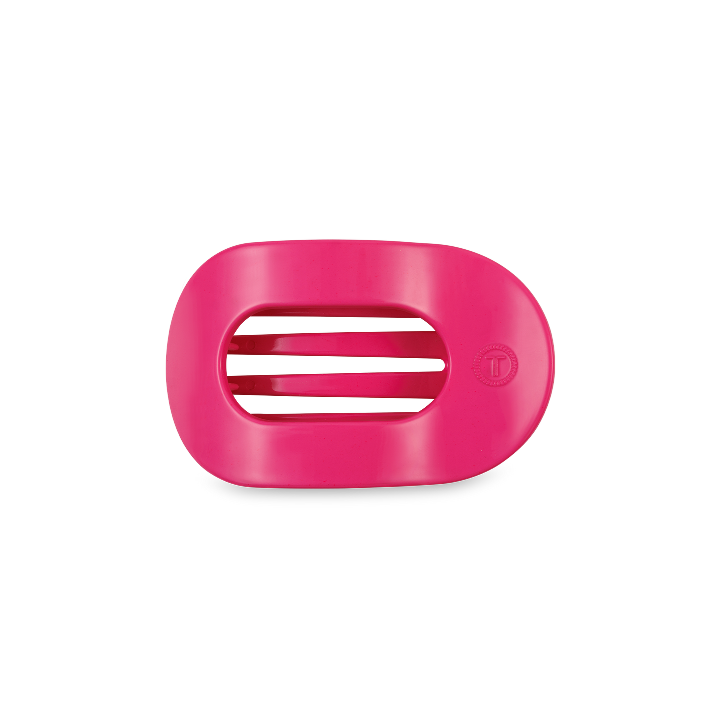 Teleties Flat Round Hair Clip Small Tropical Punch