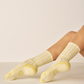 The Gingham Crew Grip Sock: Bluebell