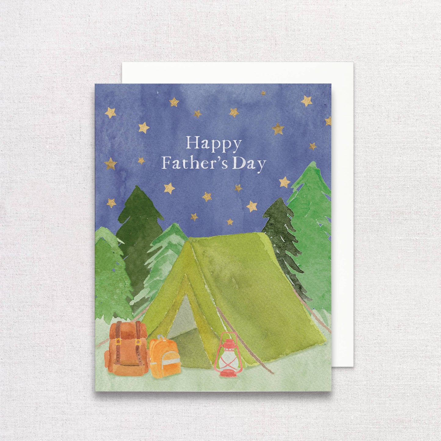 Camping Father's Day Greeting Card