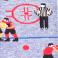 Men’s Funny Hockey Mid-Calf Scene Socks