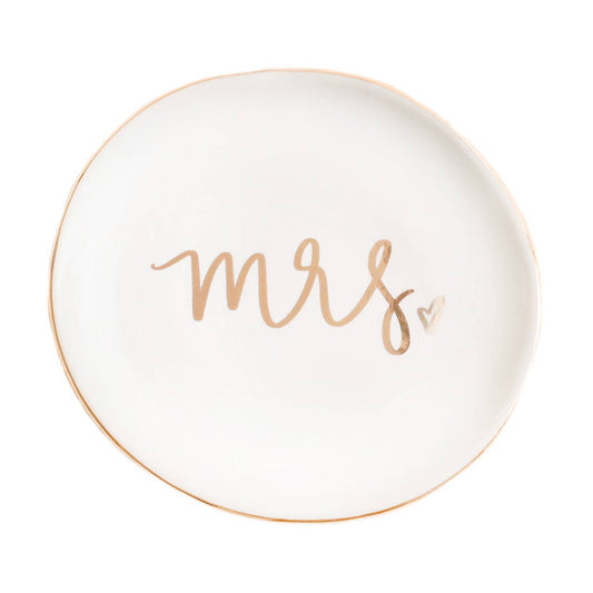 Sweet Water Decor Mrs. Jewelry Dish