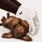 Dachshund & Espresso Martini Double Sided Pilates Grip Sock: One Size