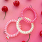 Spiral Hair Coils | Large | Cherry Bomb