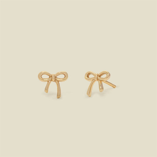 Made By Mary Bow Stud Earrings