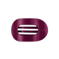 Mulberry | Medium | Flat Round Hair Clip