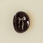Bow Framed Eclectic Claw Clip