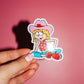 Lizzie McGuire Valentine's Sticker, 90s Cartoon, Pop Culture
