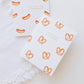 Pretzel Wedding Card