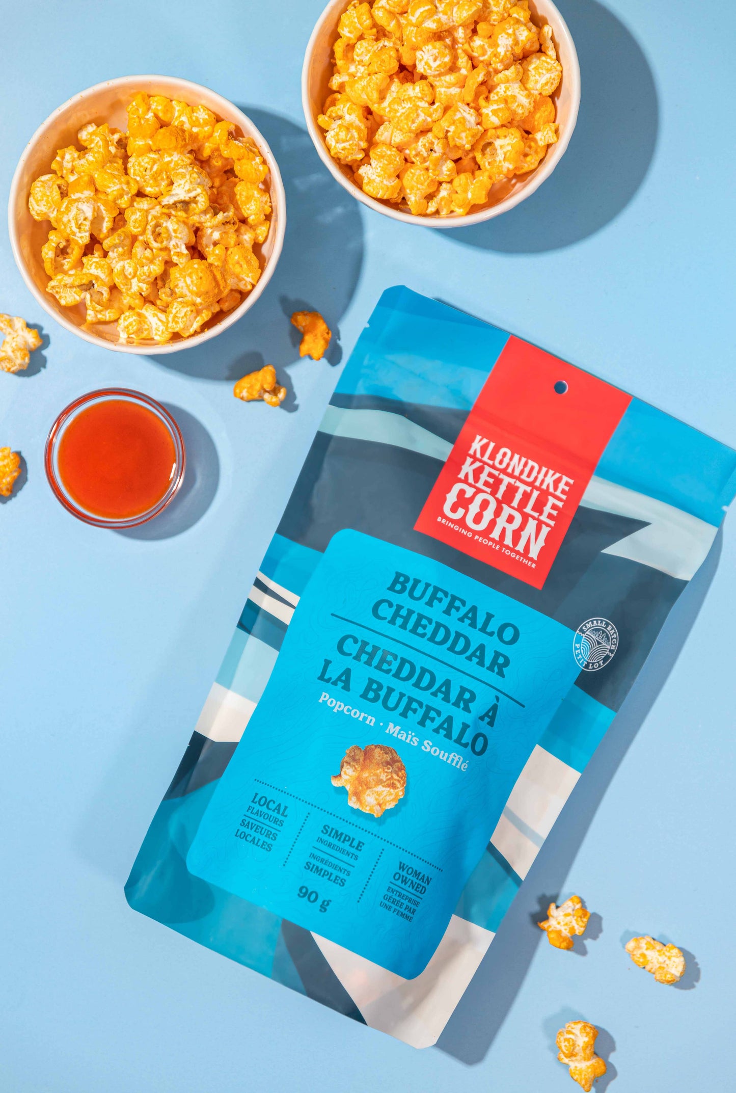 Buffalo Cheddar Popcorn: Regular