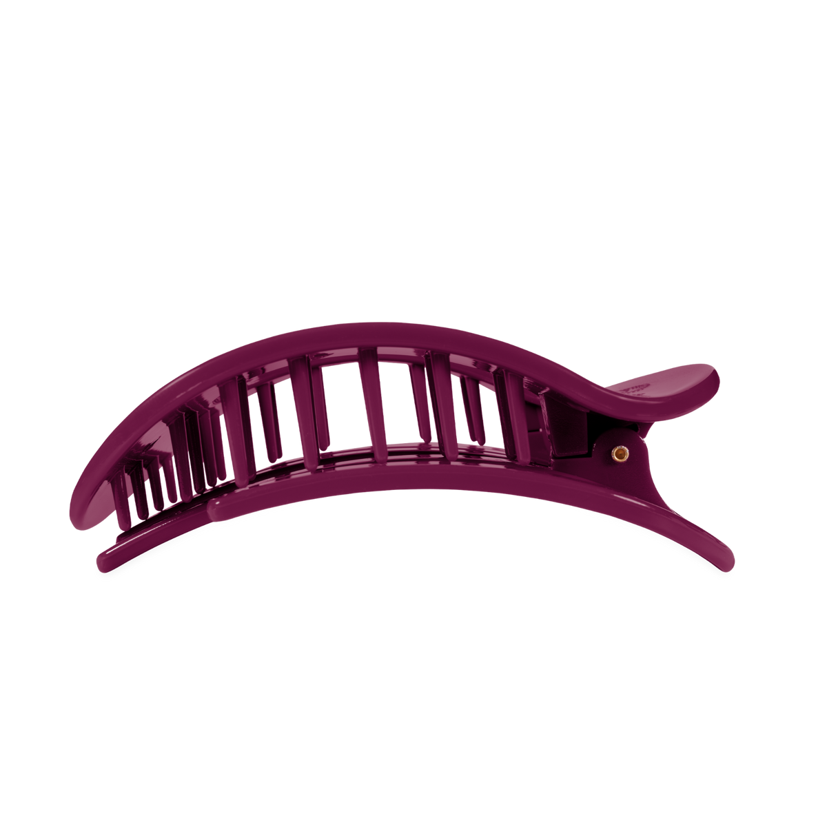 Mulberry | Large | Flat Round Hair Clip