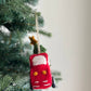 Felt Pickup Truck with Christmas Tree Ornament