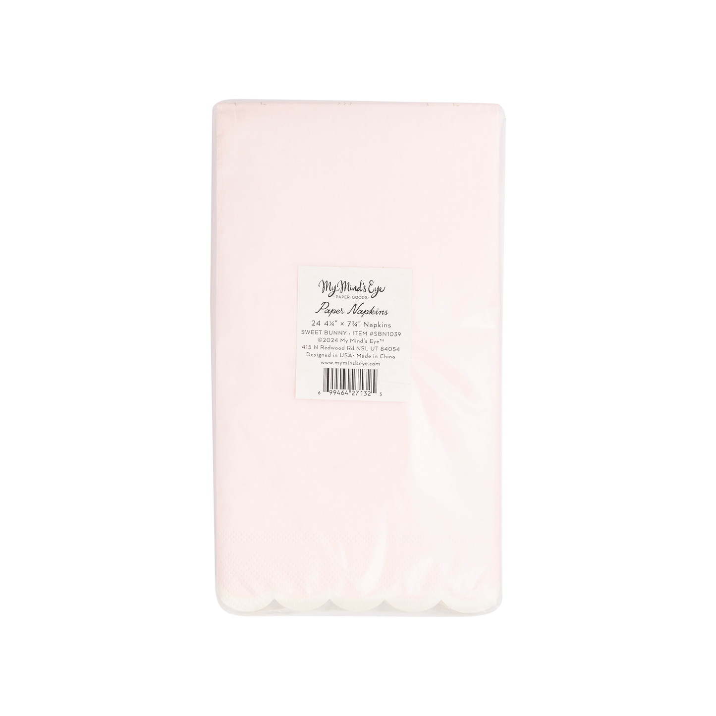 Bunny Pattern Paper Dinner Napkin