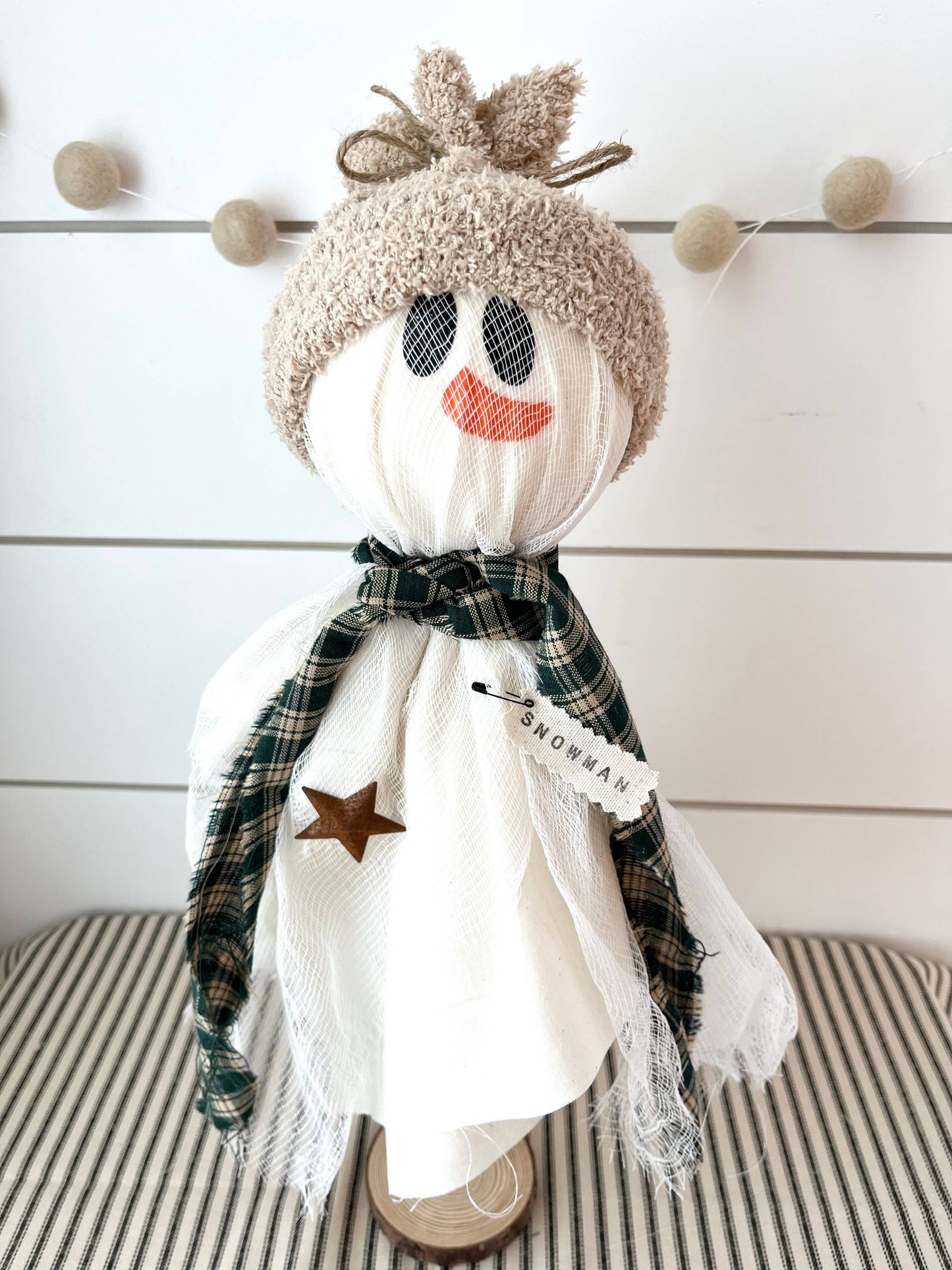 Christmas Winter Snowman Medium Girl