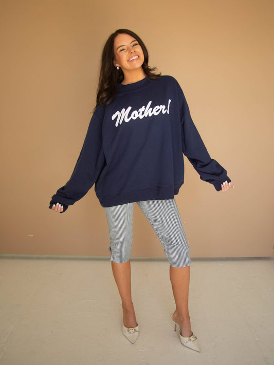 Friday + Saturday Mother Mockneck