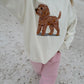 Goldendoodle Embroidered Sweatshirt