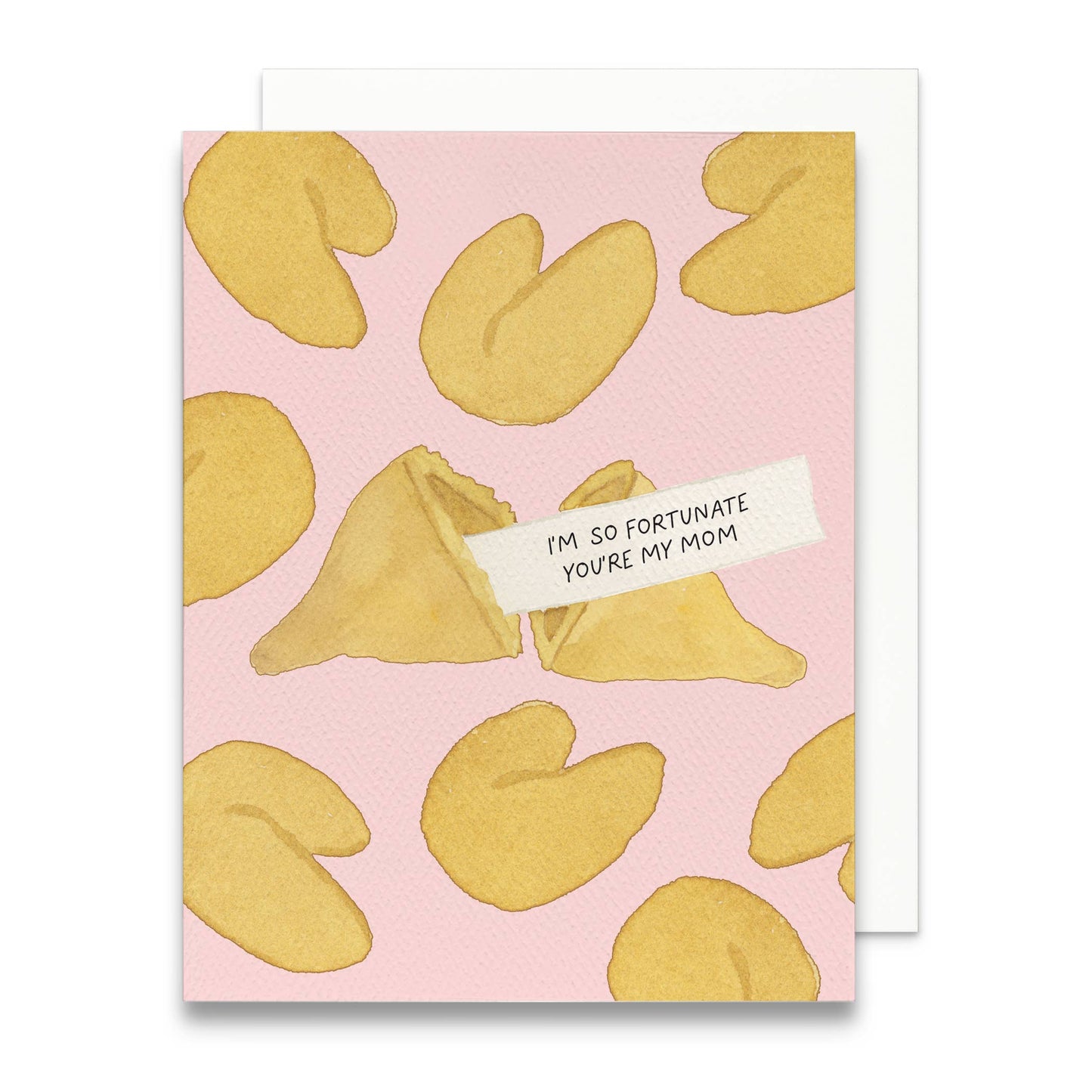 Fortunate You're My Mom Greeting Card | Mother's Day Card
