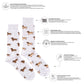 Men's Hot Dog Wiener Dog Mid-Calf Socks