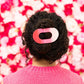 Flat Round Hair Clip | Medium | Kiss & Tell