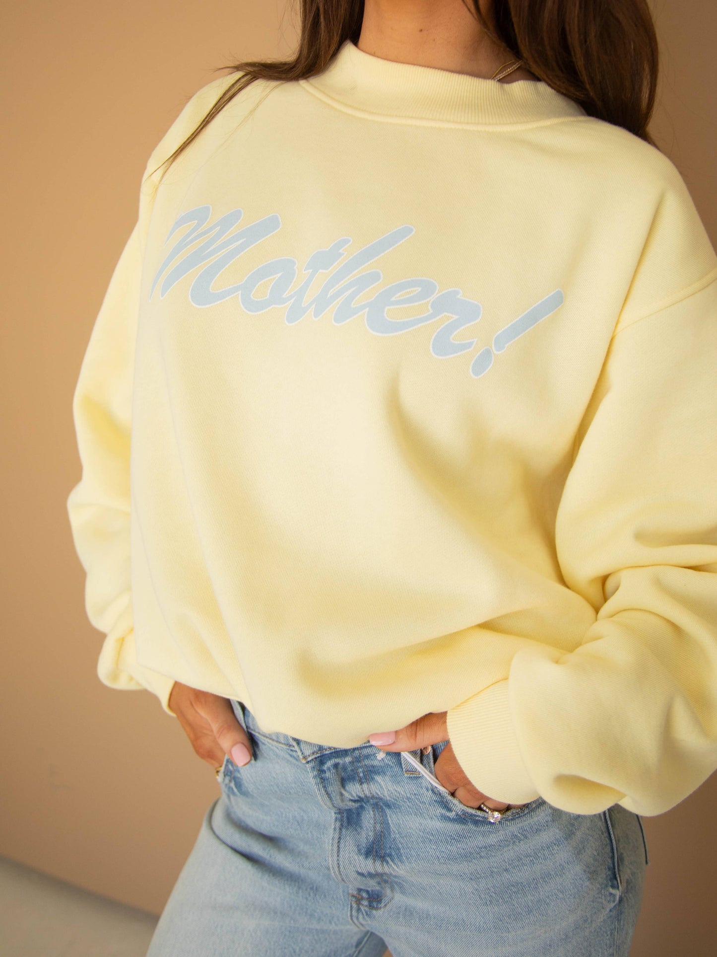 Friday + Saturday Mother Mockneck