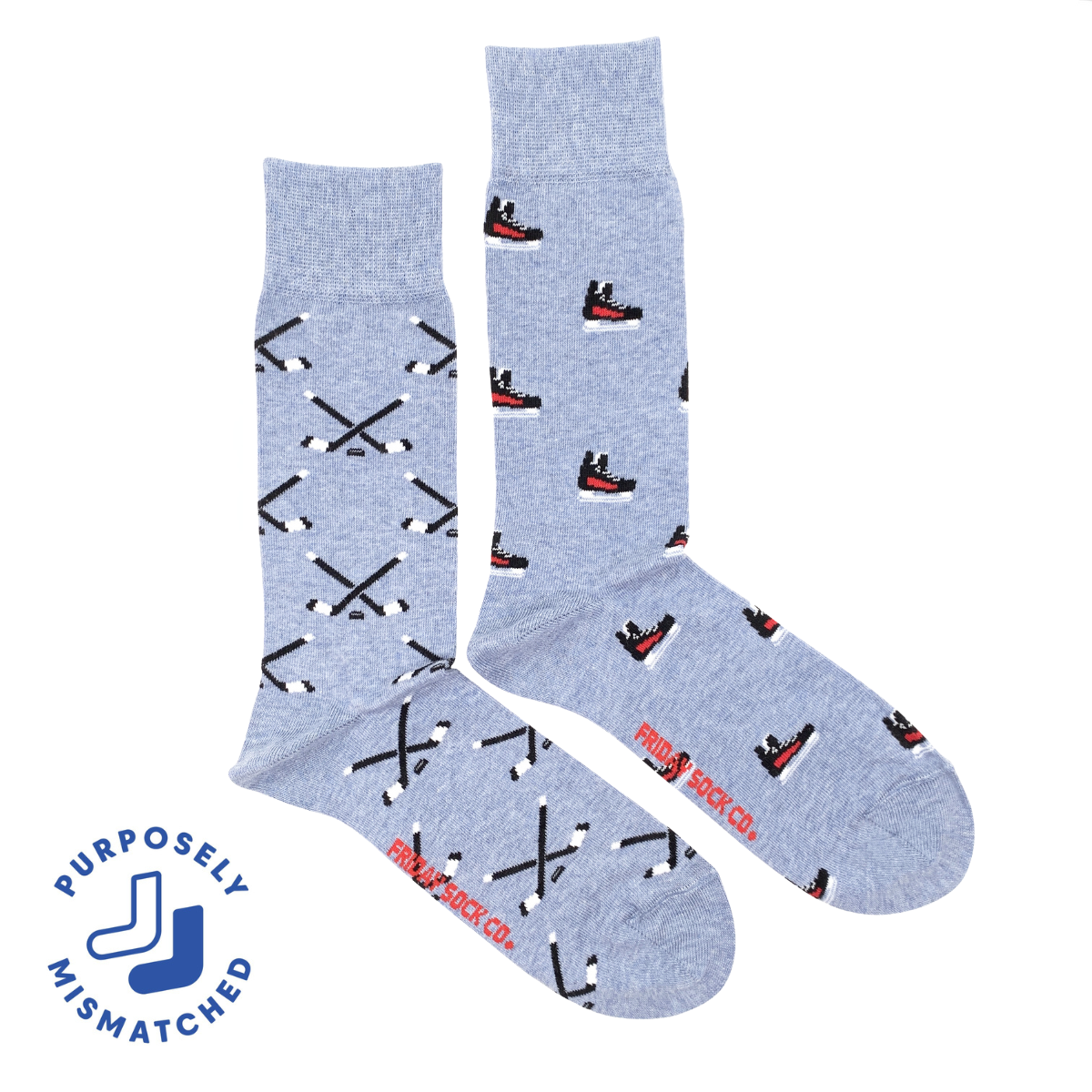 Men’s Hockey Skates & Stick Mid-Calf Socks