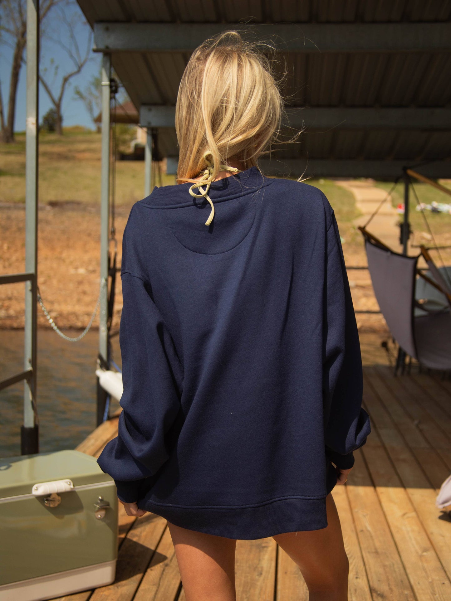 Charlie Southern Boat Day Mockneck